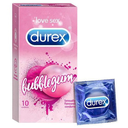 Durex Bubble Gum Flavoured Condom pack of 10