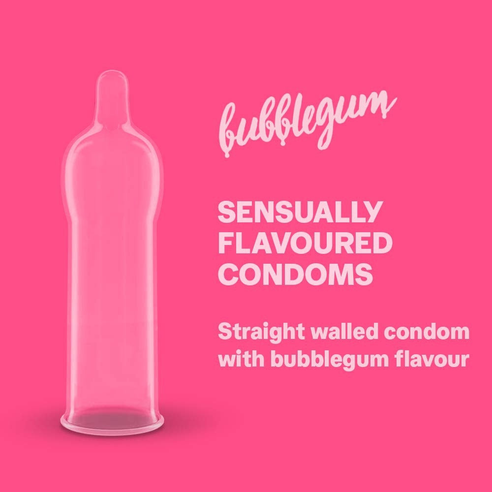 Durex Bubble Gum Flavoured Condom pack of 10