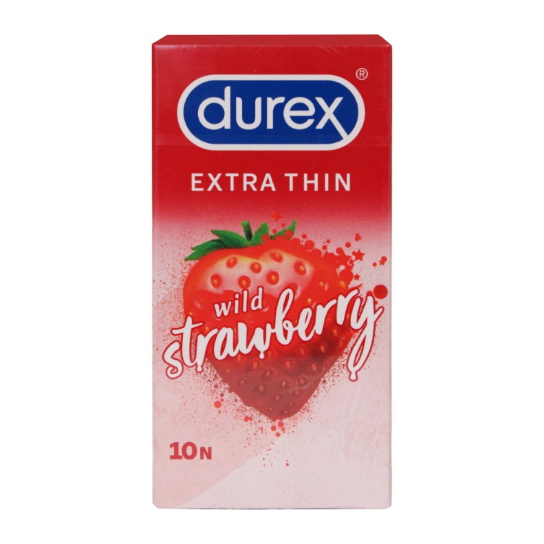 Durex Wildberry Flavoured Condom pack of 10