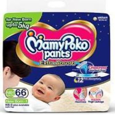 Mamy Poko New Born Diaper Pants 58 pcs