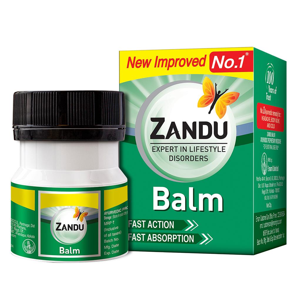 Zandu Balm For Headache, Backache & Cold 50 ml