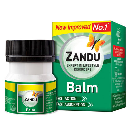 Zandu Balm For Headache, Backache & Cold 50 ml