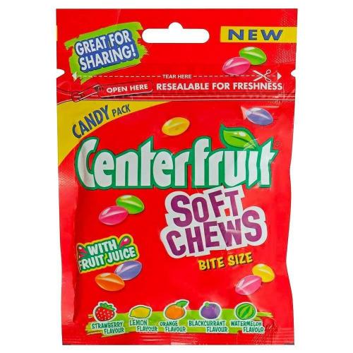 Center Fruit Soft Chews Pouch 60 g