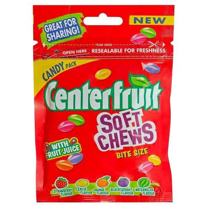 Center Fruit Soft Chews Pouch 60 g