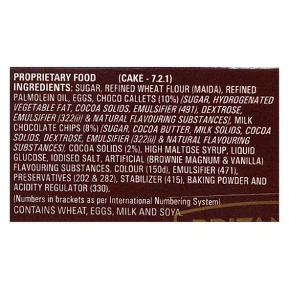 Britannia Fudgeit Browine Cake Combi 120 g