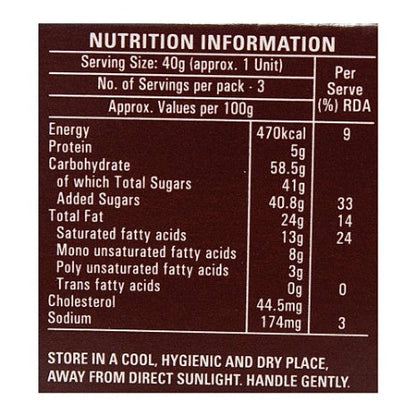Britannia Fudgeit Browine Cake Combi 120 g
