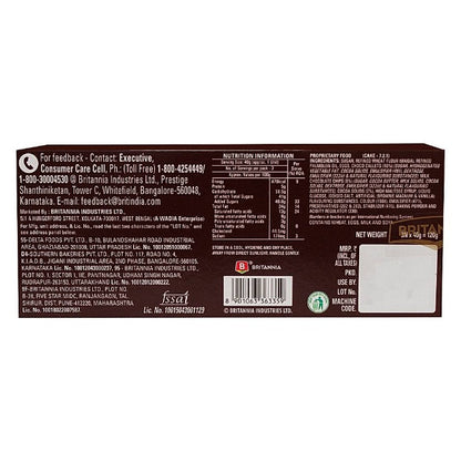 Britannia Fudgeit Browine Cake Combi 120 g