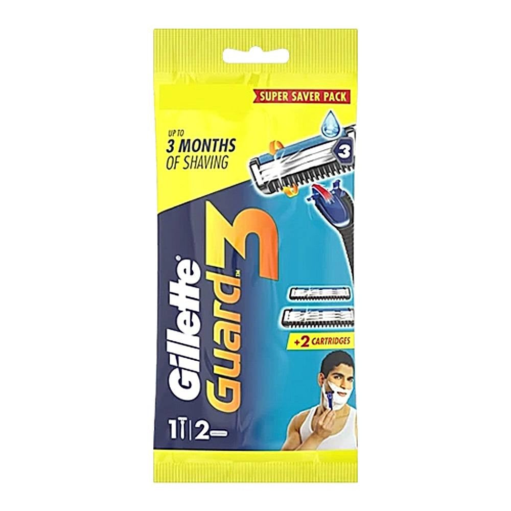 Gillette Guard 3 Razor N Cart pack of 2