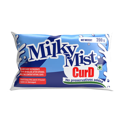 Milky Mist Curd Pouch 200 gm