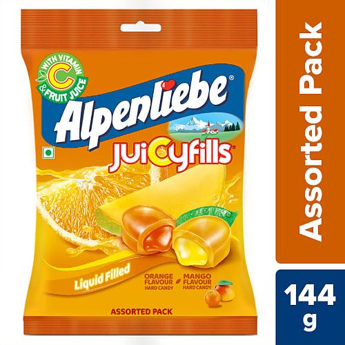 Alpenliebe Juicyfills Pouch 144 g