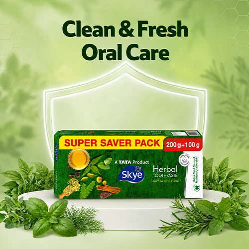 Skye Herbal Toothpaste 200 g + 100 g