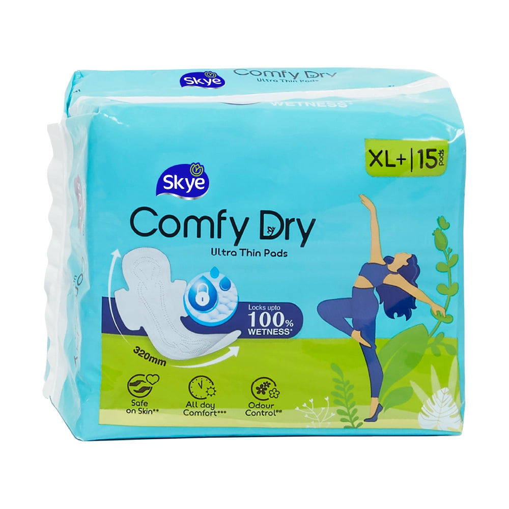 Skye Comfy Dry San Pads Xl Plus pack of 15