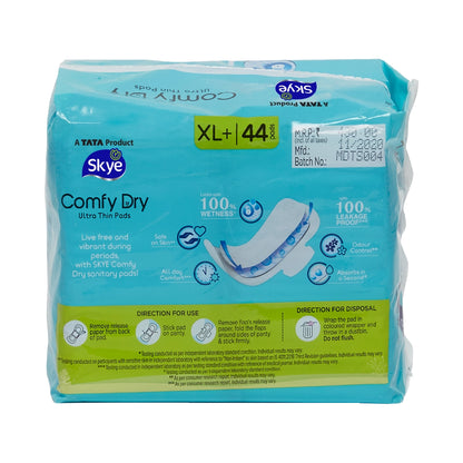Skye Comfy Dry San Pads Xl Plus pack of 44