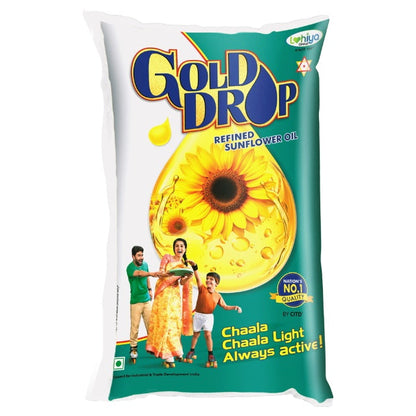 Gold Drop Sunflower Oil 1ltr