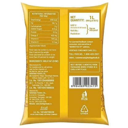 Heritage Cow Ghee 1ltr