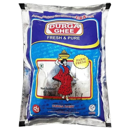 Durga Pure Ghee Pouch 500ml