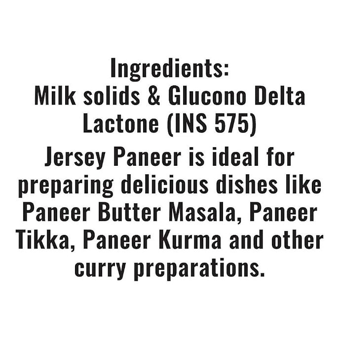 Jersey Fresh Paneer 500 g