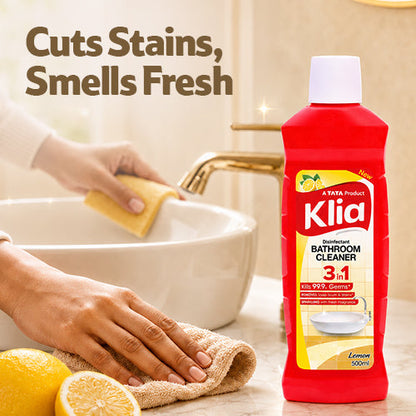 Klia Lemon Bathroom Cleaner 500ml
