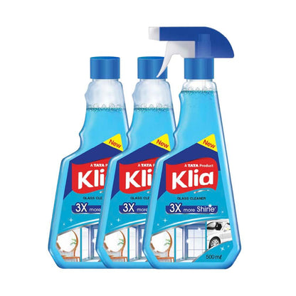 Klia Disinfectant Glass Cleaner Combi 3x500ml