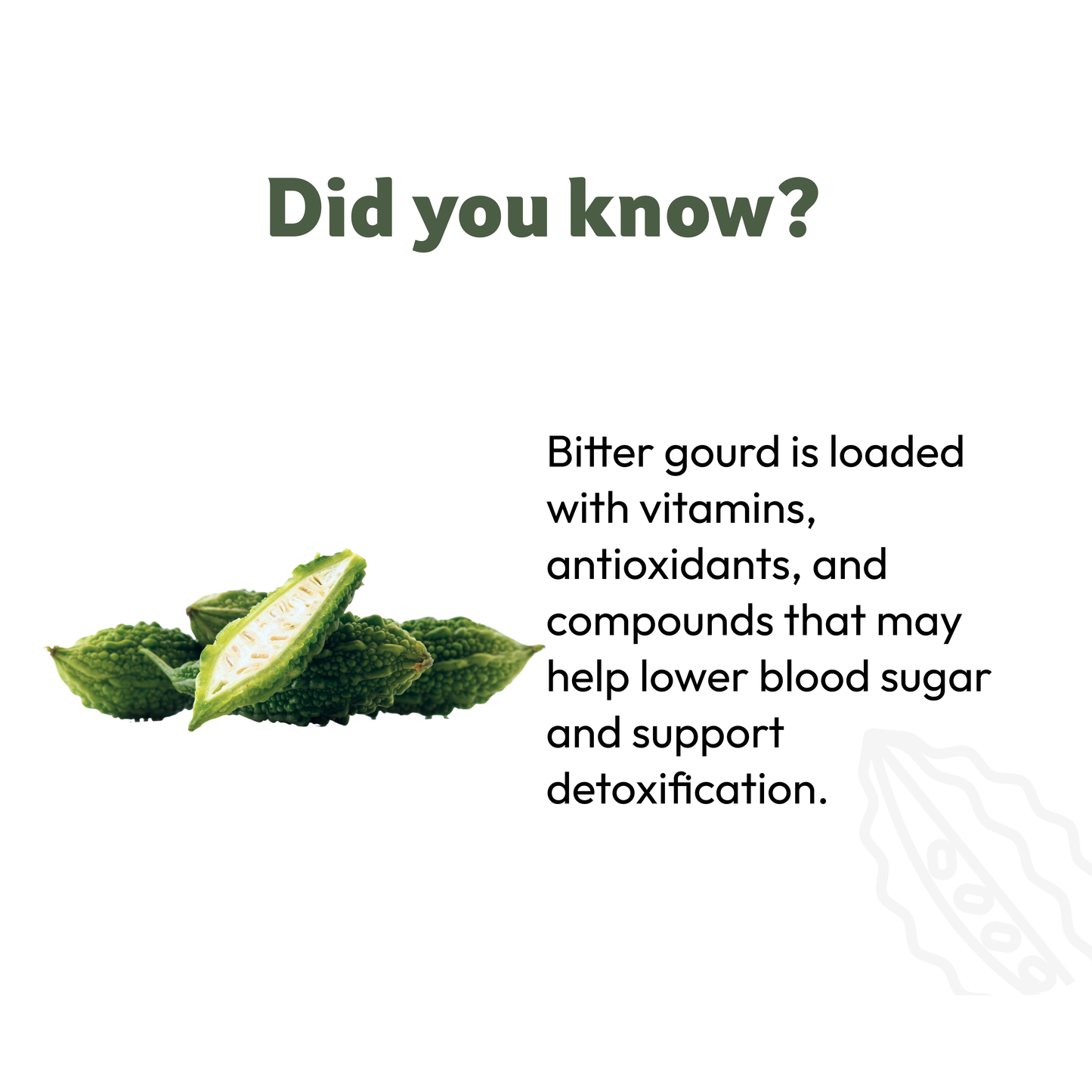 Bitter Gourd Karela Green, Prepack 250 g
