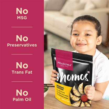 Prasuma Original Chicken Momos 24pcs