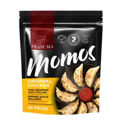Prasuma Original Chicken Momos 24 Pcs