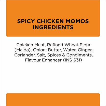 Prasuma Spicy Chicken Momos 24pcs