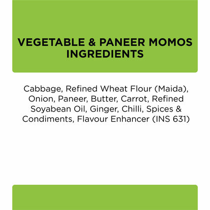 Prasuma Vegetable & Paneer Momos 24 pcs