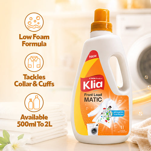 Klia Front Load Liquid Detergent, 1 L