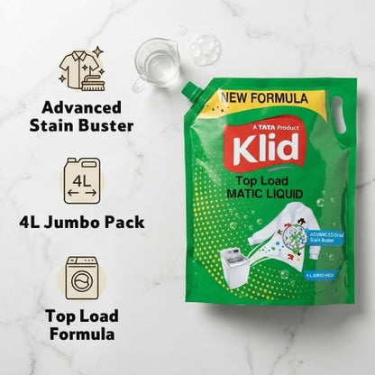 Klia Top Load Liquid Detergent, 1 L