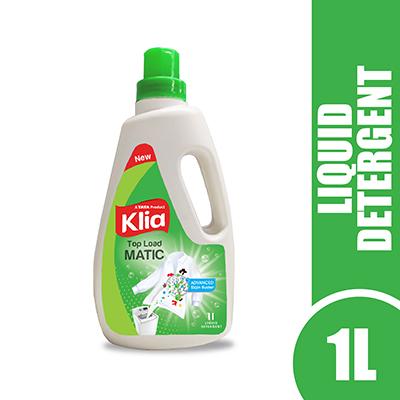 Klia Top Load Liquid Detergent 1 ltr