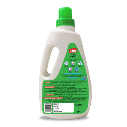 Klia Top Load Liquid Detergent 1 ltr