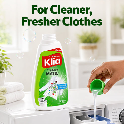 Klia Top Load Liquid Detergent, 2 L