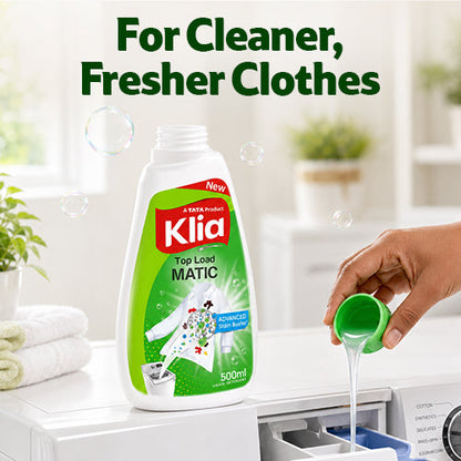 Klia Top Load Liquid Detergent, 2 L