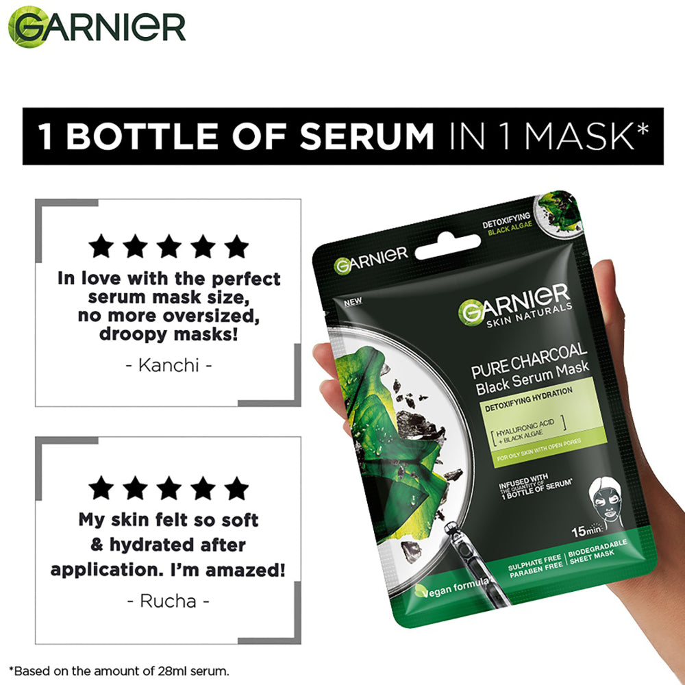 Garnier Black Serum Mask Pure Charcoal 100 ml