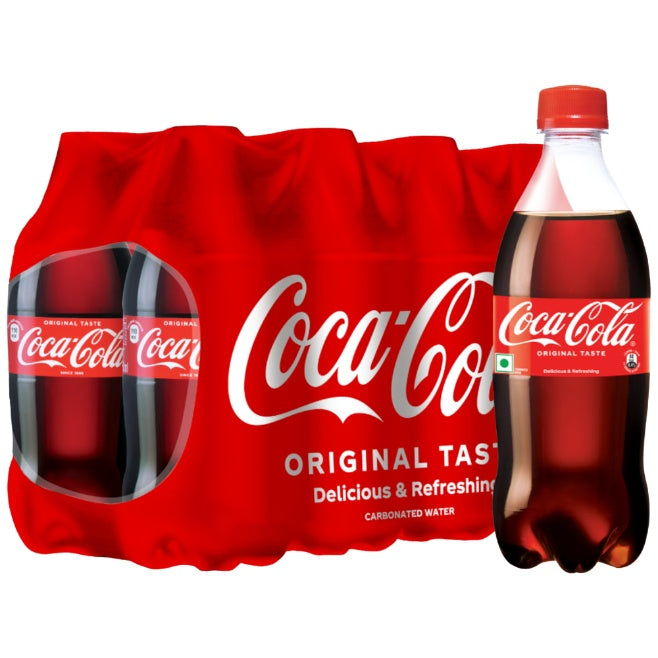Coca Cola Carbonated Soft Drink Pet Bottle 8x250 ml