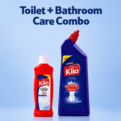 Klia Bathroom Hygiene Combi (Tc750Ml+Bc500Ml+Flushtab) 1550 ml