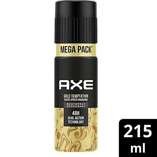 Axe Gold Temptation Deodorant Bodyspray For Men 215 ml