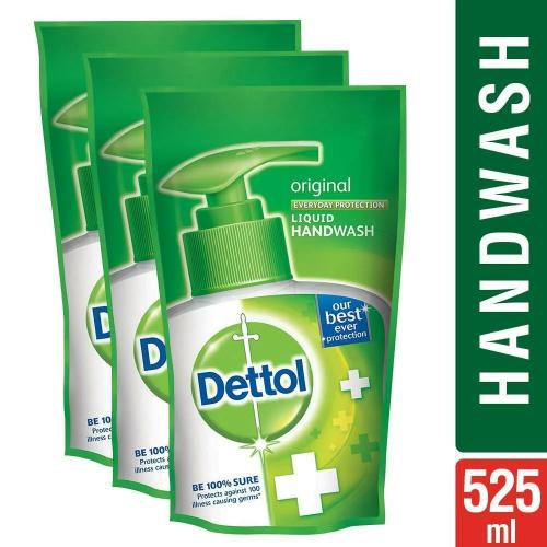 Dettol Original Hand Wash Refill 3x175 ml