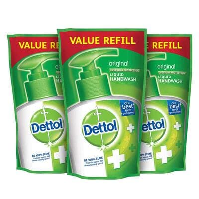 Dettol Original Hand Wash Refill 3x175 ml