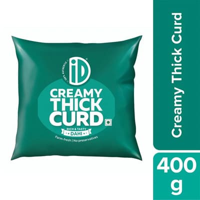 Id Curd Pouch 400 gm