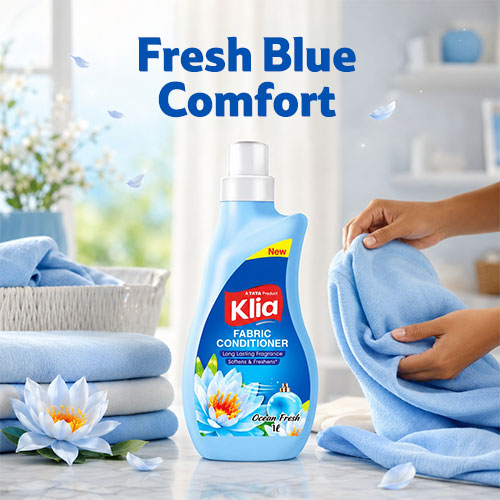 Klia Fabric Conditioner Blue 800 ml