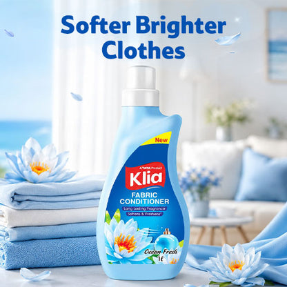 Klia Fabric Conditioner Blue 800 ml