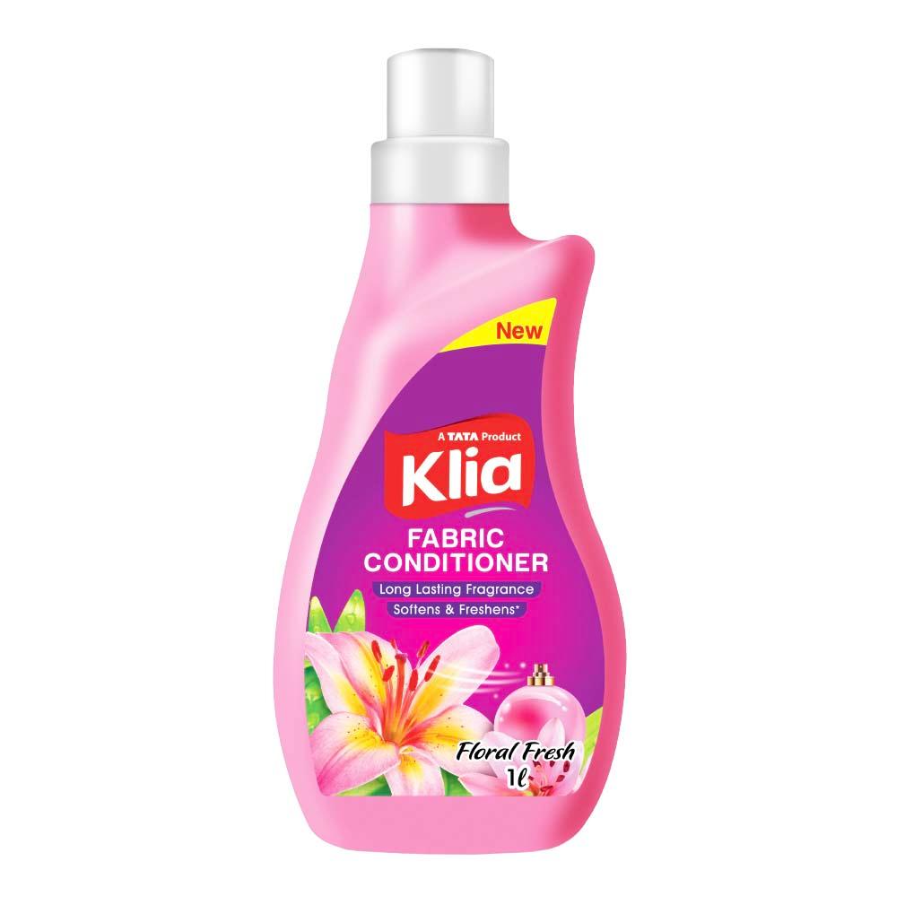 Klia Fabric Conditioner Pink Bottle 1 ltr
