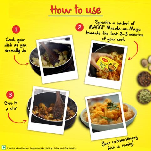 Maggi Masala Ae Magic 120 gm