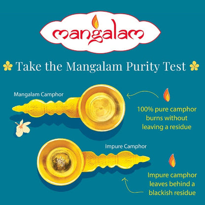 Mangalam Pure Camphor Tablet Jar 100 g