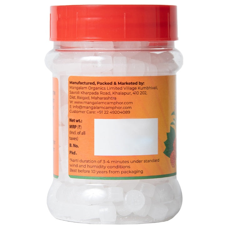 Mangalam Pure Camphor Tablet Jar 100 g