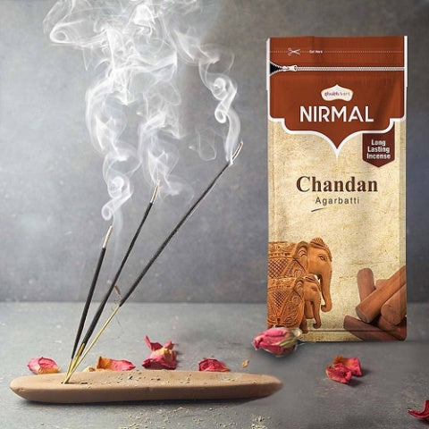 Nirmal Sandalwood Zipper Agarbatti 150 g