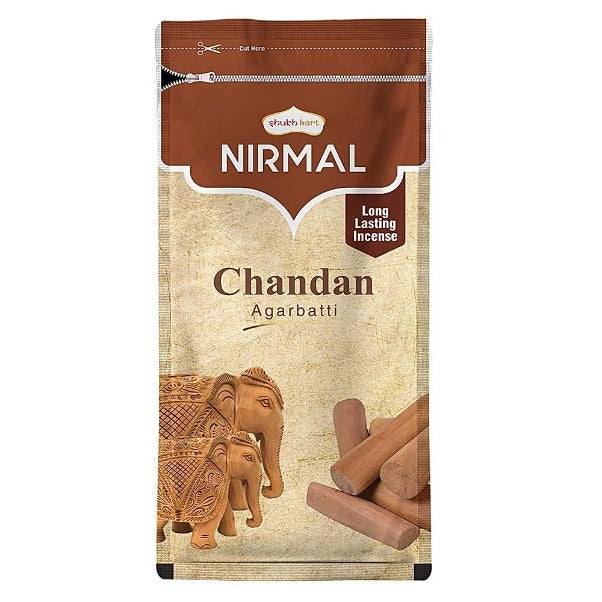 Nirmal Sandalwood Zipper Agarbatti 150 g