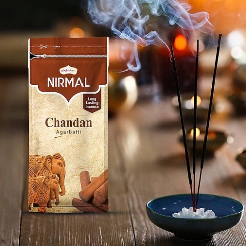 Nirmal Sandalwood Zipper Agarbatti 150 g